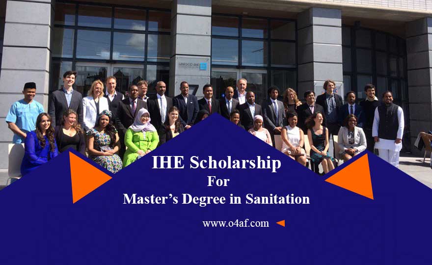 IHE Scholarship For Master’s Degree in Sanitation