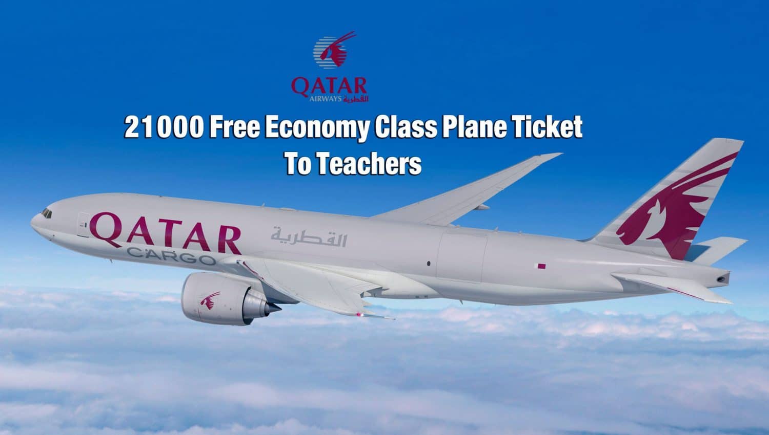 Qatar Airways Free Tickets to Teachers 